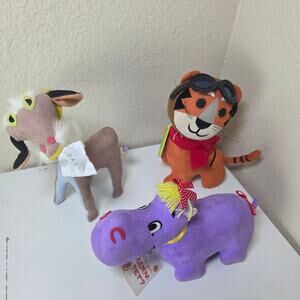 R. Dakin & Company Dream Pets Billy Goat Henrien Hippo Flying Tiger With Tags